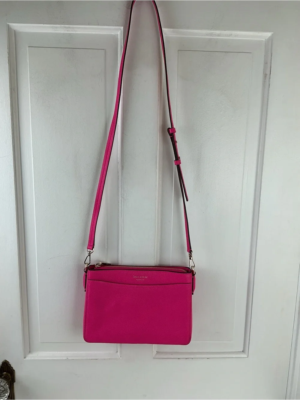 Kate Spade Margaux Medium Convertible Crossbody Leather Bag
